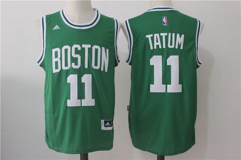 Men Boston Celtics #11 Jayson Tatum Green NBA Jerseys->->NBA Jersey